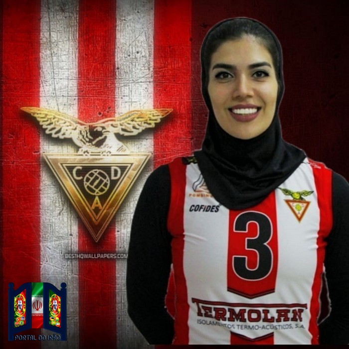 Voleibolistas iranianos em Portugal1